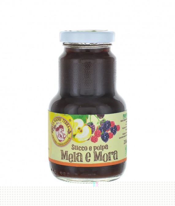 Succo e polpa di mela e mora - 200 ml Succo e polpa di mela e mora - 200 ml